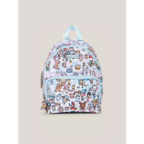 tokidoki Snow Day Everyday Mini Small Diaper Bag Backpack — Ice Blue – JuJuBe