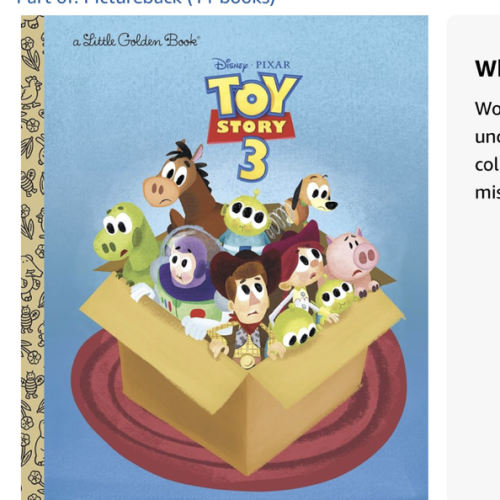 Toy Story 3 (Disney/Pixar Toy Story 3) (Little Golden Book)