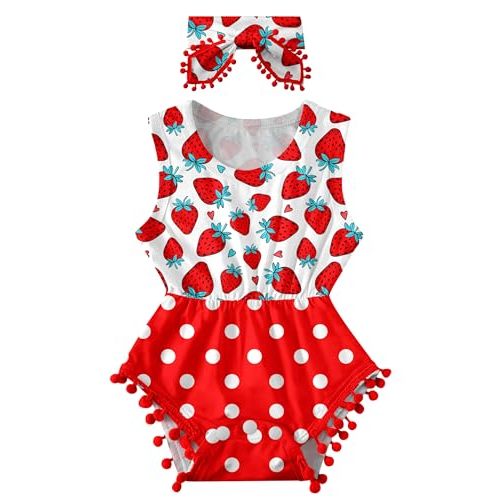 Ahegao 0-24 Months Baby Floral Romper Toddlers Outfits Infant Playsuits + Headband Jumpsuit