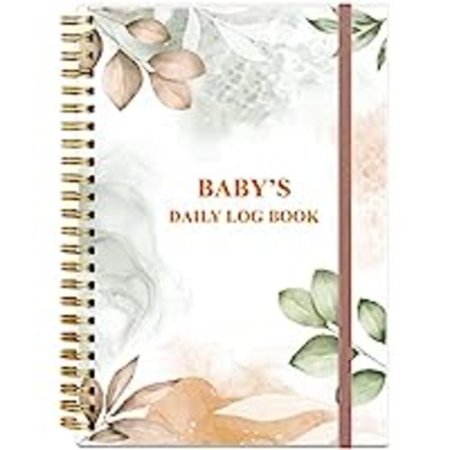 Amazon.com: Baby's Daily Log Book - A5 Baby's Tracking for Newborns, 150 Easy to Fill Pages to Track and Monitor Your Newborn Baby's Schedule, Rose Leaf : Office Products
