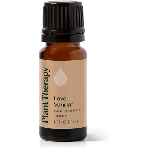 Plant Therapy Love Vanilla Essential Oil Blend 10 mL (1/3 oz) 100% Pure Therapeutic Grade, Undiluted