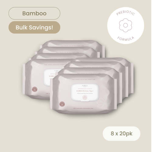 Bamboo prebiotic wipes