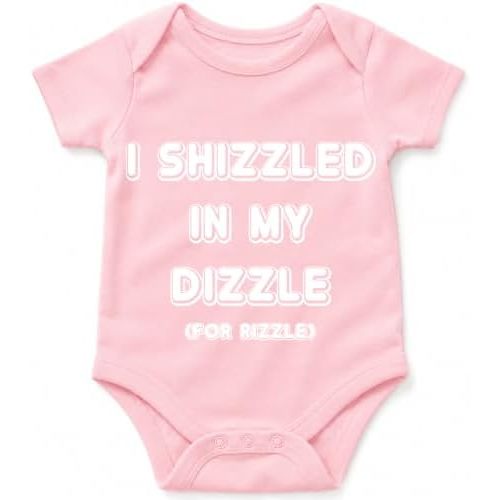 I Shizzled In My Dizzle For Rizzle - Funny Baby Bodysuit