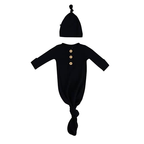 KYTE BABY Knotted Gown with Hat Set