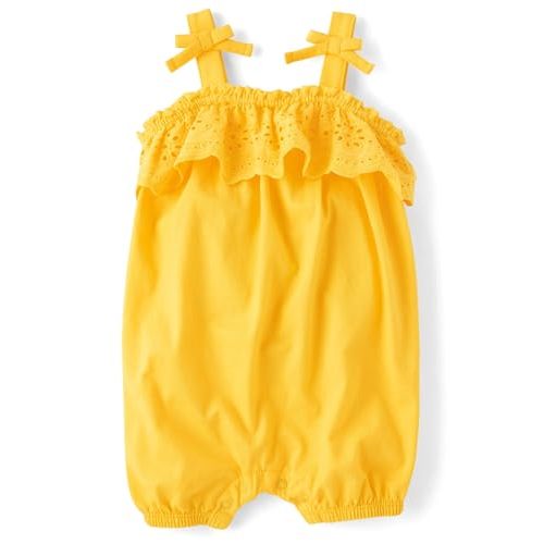 The Children's Place baby-girls And Newborn Everyday Summer Rompers