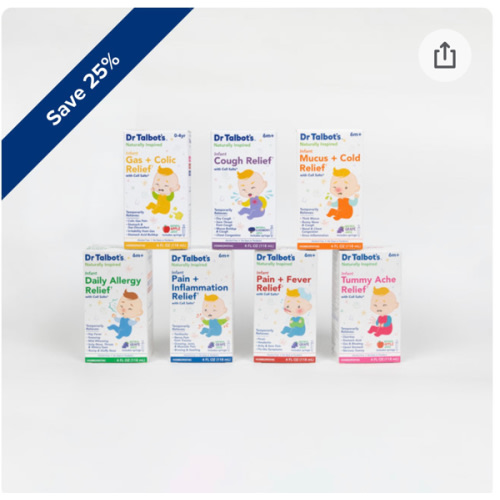 Infant Homeopathic Medicine Bundle