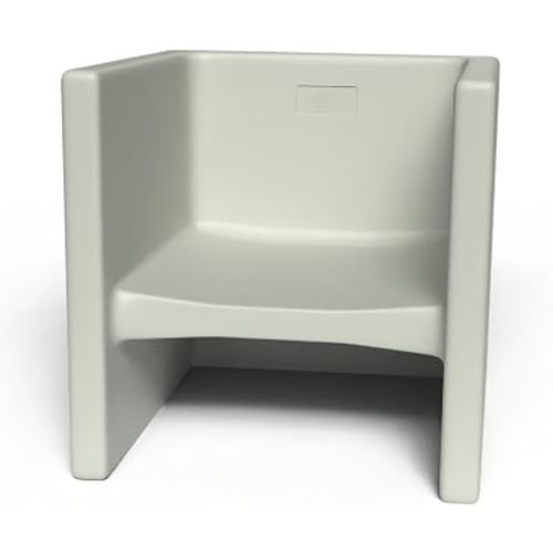 Children's Factory 3-in-1 Cube Chairs for Kids, Kid Chair, Coastal Green, 1