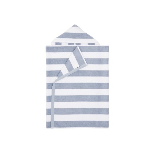 Rugby Stripe Kid Hooded Towel Collection