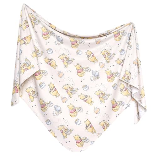 Copper Pearl Large Premium Knit Baby Swaddle Receiving Blanket Hunny