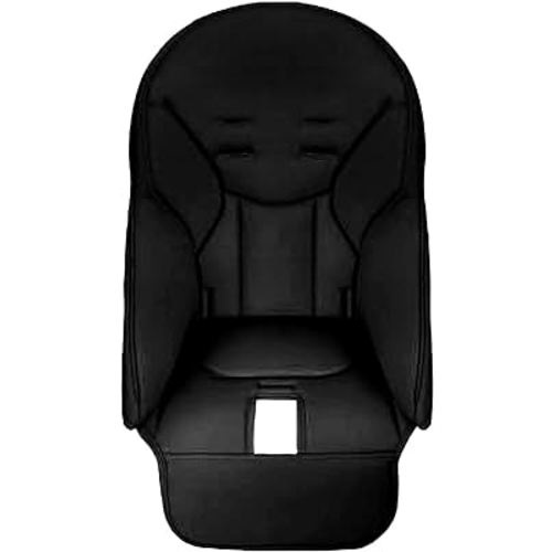 Baby High Chair Cushion, Baby PU Leather High Chair Cover, Soft & Comfortable Thick Pad, Suitable for Peg Perego, Siesta Zero3, Baoneo, Kosmic Janes, Most High Chairs, Black