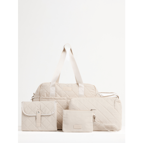 Ultimate Nappy Bag Bundle - Sand