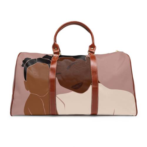 Postpartum gift, Duffle bag, Mommy and me Hospital bag for labor and delivery, First time mom gift, Overnight Weekender, Black owned shops