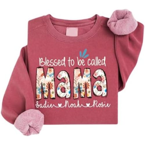 Personalized Mama Shirt/Sweatshirt