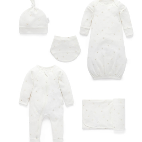 White Bear Welcome Baby Pack - Purebaby