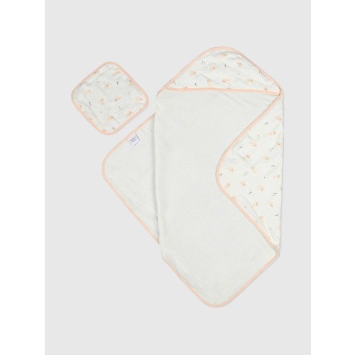 Bamboo Little Bunny Hooded Towel Set