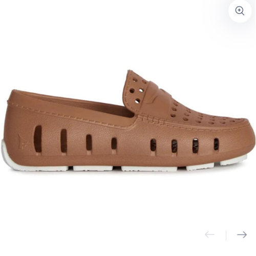 Kid’s Prodigy Driver Foam Shoe | Tan/Bright White – Floafers