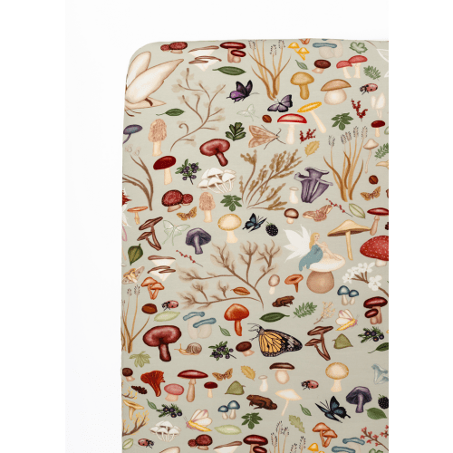 The Fairies Bamboo Crib Sheet – Little Crowns & Capes