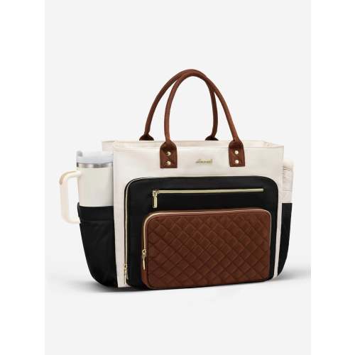 Multi-Pocket Laptop Tote Bag , 15.6" 17.3"