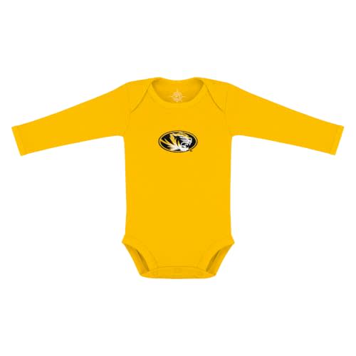 College Baby NCAA Infant Long Sleeve Bodysuit - Unisex (0 - 9 Months)
