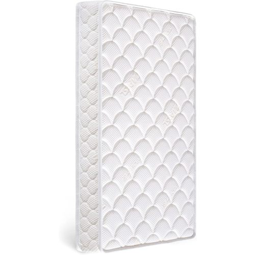 Premium Dual-Sided Baby Crib Mattress and Toddler Mattress - 52" x 27.6" x 5" - Breathable - Firm Soft - Fits Standard Cribs and Toddler Beds