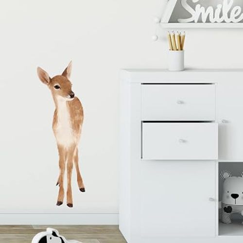 Deer Fawn Wall Decal Animal Wall Sticker