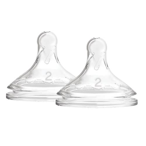Dr. Brown’s Natural Flow® Wide-Neck Baby Bottle Silicone Nipple