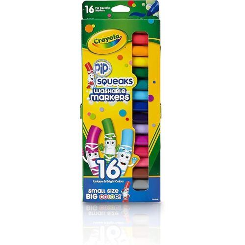 Crayola Pip-Squeaks Washable Markers 16 ea (Pack of 3)