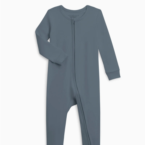 Peyton Zipper Sleeper | Harbor | Size 0-3M