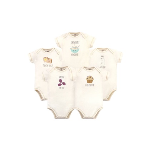 Organic Cotton Bodysuits, 9-12M