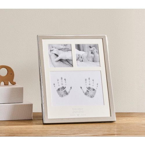 Silver Handprint Sentiment Frame (8" x 10")
