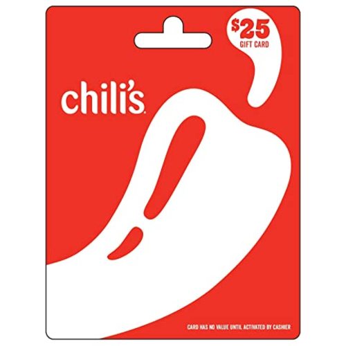 Chili's Gift Card - 25 - Red Pepper