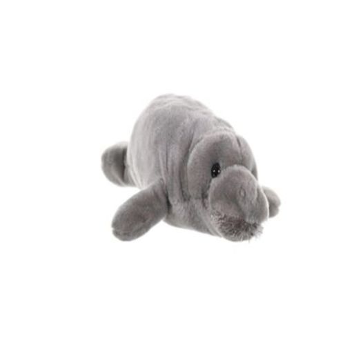 Cuddlekins Mini Manatee Stuffed Animal, 8 Inches