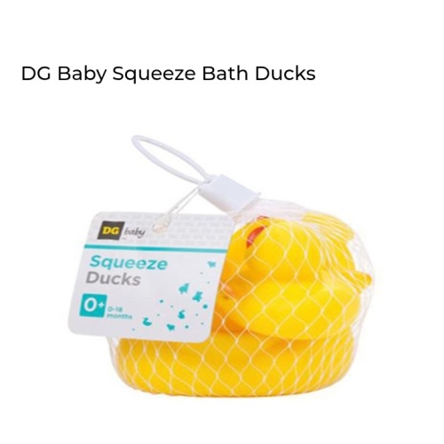 Dg Baby Squeeze Bath Ducks