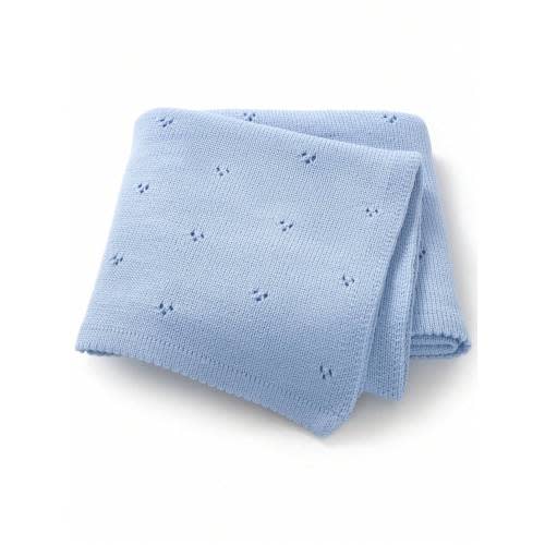 1pc Multipurpose Simple Knit Baby Swaddle Blanket, All Season Love Valentine | SHEIN USA