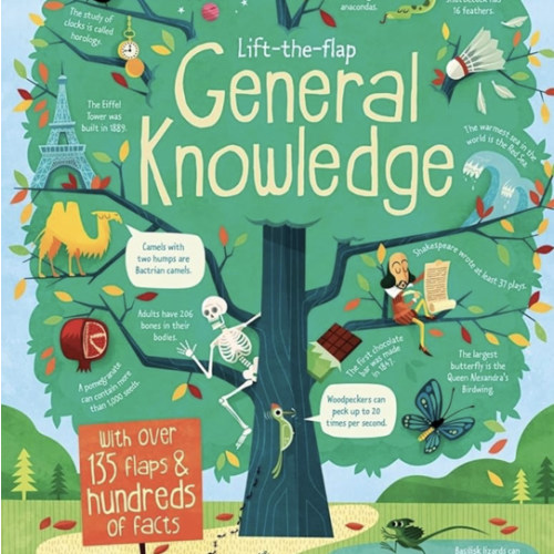 Lift-the-Flap General Knowledge: 135+ Fascinating Facts About Science, History, and Animals for Children (Ages 6-9) (See Inside)