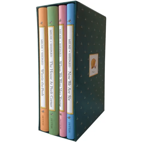 Pooh's Library: Winnie-The-Pooh, The House At Pooh Corner, When We Were Very Young, Now We Are Six (Pooh Original Edition)