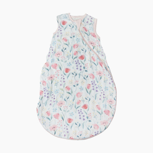 Loulou Lollipop Muslin Sleep Bag 1 TOG - Bluebell, Muslin Sleep Bag, 3-12 M