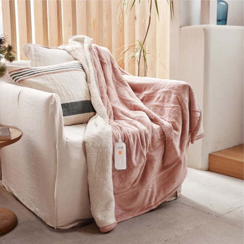GOTCOZY Heated Blanket, 50''X60'', Electric Throw with 4 Levels