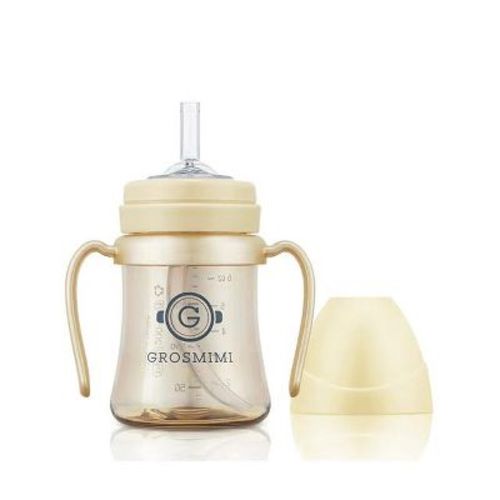 Grosmimi PPSU Straw Cup - 6oz (6 Months+) Butter 6oz