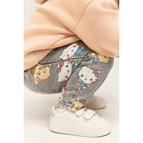 TAPERED COTTON JEANS