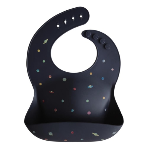 Silicone Baby Bib - Planets by Mushie & Co