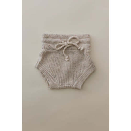 Speckled Chunky Knit Bloomers - Ecru – Purely Little
