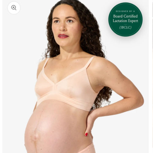 The Effortless Bra: Longline, Pull-Down Maternity to Nursing Bra – Bodily