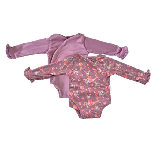 FLUTTER SLEEVE WINGED BODYSUIT