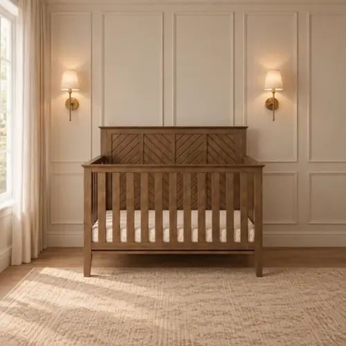 Atwood 4-in-1 Convertible Crib, Cocoa Bean