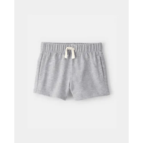 Baby Boy French Terry Shorts - Heather Grey&nbsp; &nbsp; | Carter's