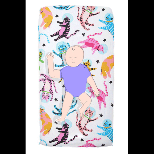 AstroKitty Crib Sheet – AELFIE