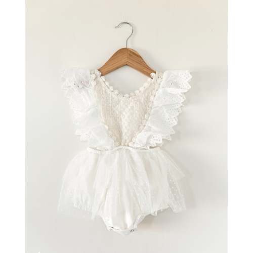 Hadley Scalloped Romper