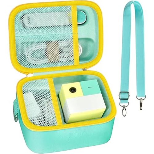 Case Compatible with Nex Playground Active Play System, Video Game Console Storage Holder Bag with Custom Slots for Device, HDMI Power Cord, Remote Control and Accessories-Green(Box Only)