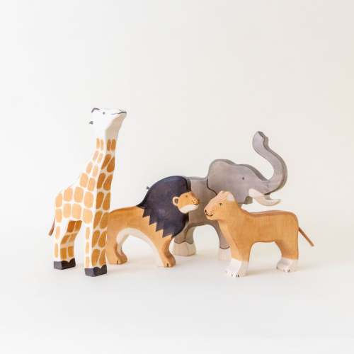 Safari Wooden Animal Set